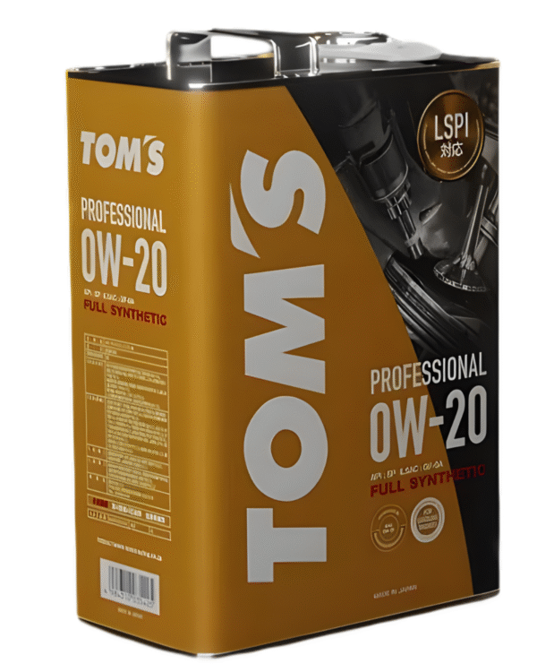 TOM'S PROFESSIONAL 0W-20 FULLY SYNTHETIC - 4L