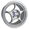 14" RPO1 14X5.5 4H100 ET31 SILVER SPORT RIM - Image 2