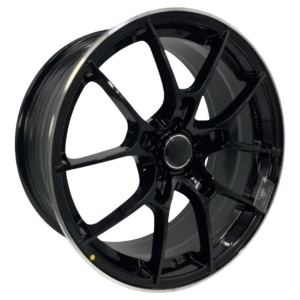 15" ULF09 15X7 4H100 ET40 CB73.1 GLOSSY BLACK ML (ADJQLB)SPORT RIM